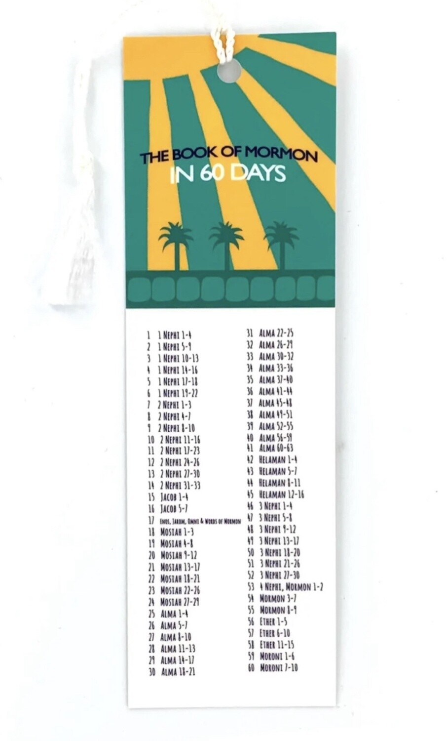 The BOM in 60 Days Bookmark