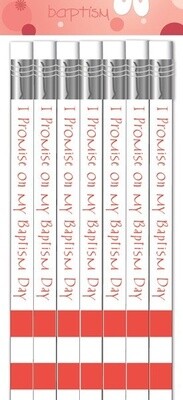 On Your Baptism Day Pencils