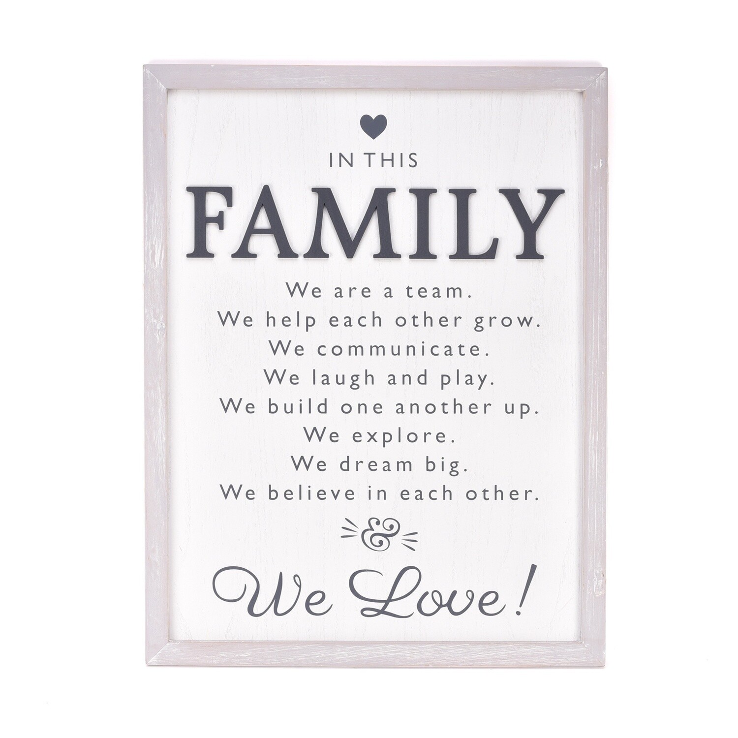 Family Rules Wall Decor