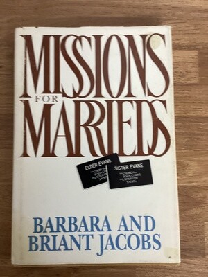 ***PRELOVED/SECOND HAND*** Missions for Marrieds. Barbara &amp; Briant Jacobs