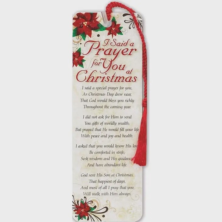 Tassel Bookmark I Said A Prayer For You Today