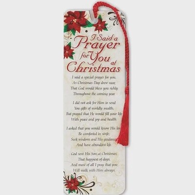 Tassel Bookmark I Said A Prayer For You Today