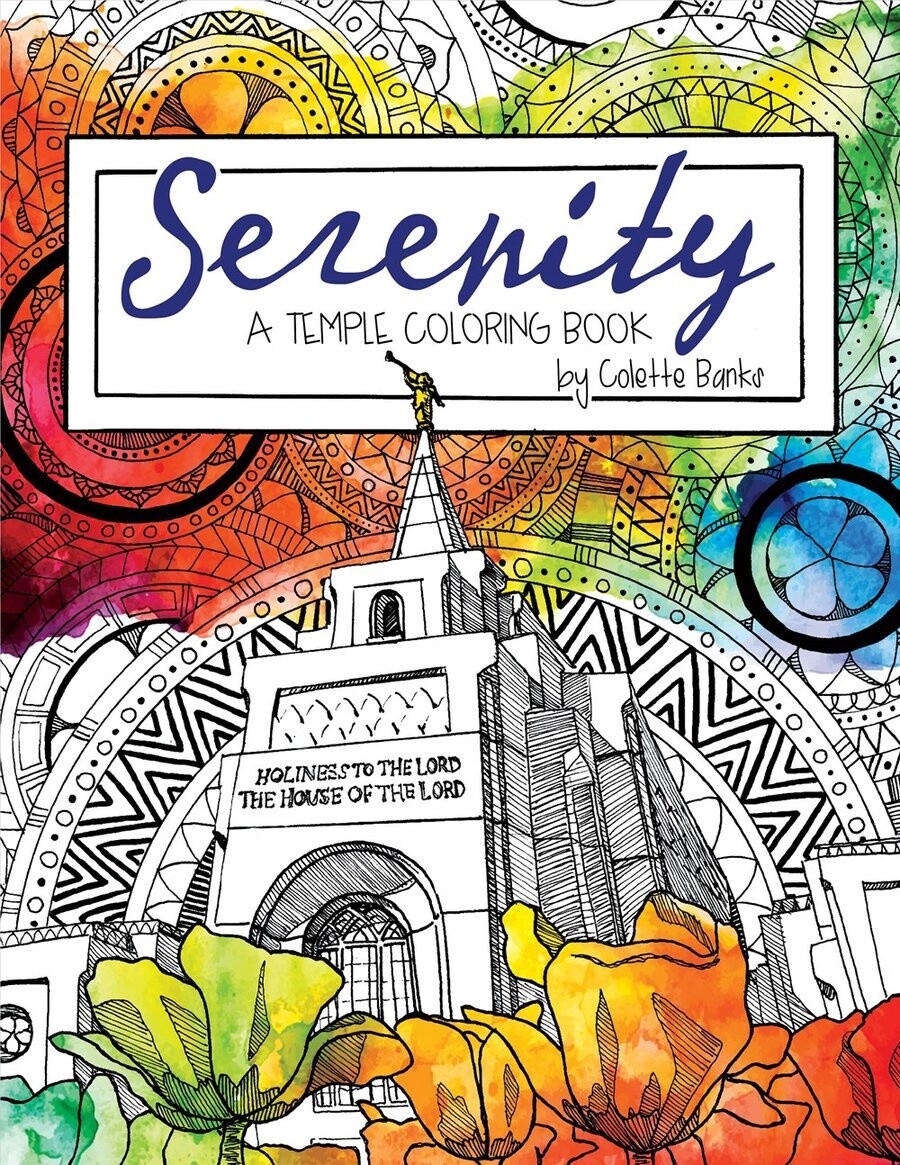 Serenity: A Temple Colouring Book