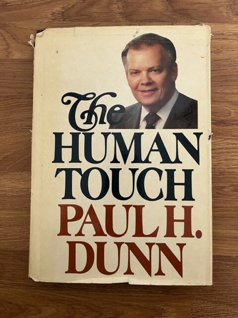 ***PRELOVED/SECOND HAND*** The Human Touch. Paul H. Dunn