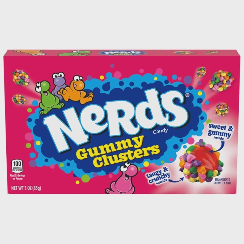 Nerds Gummy Clusters Theater Box 85g (3oz)