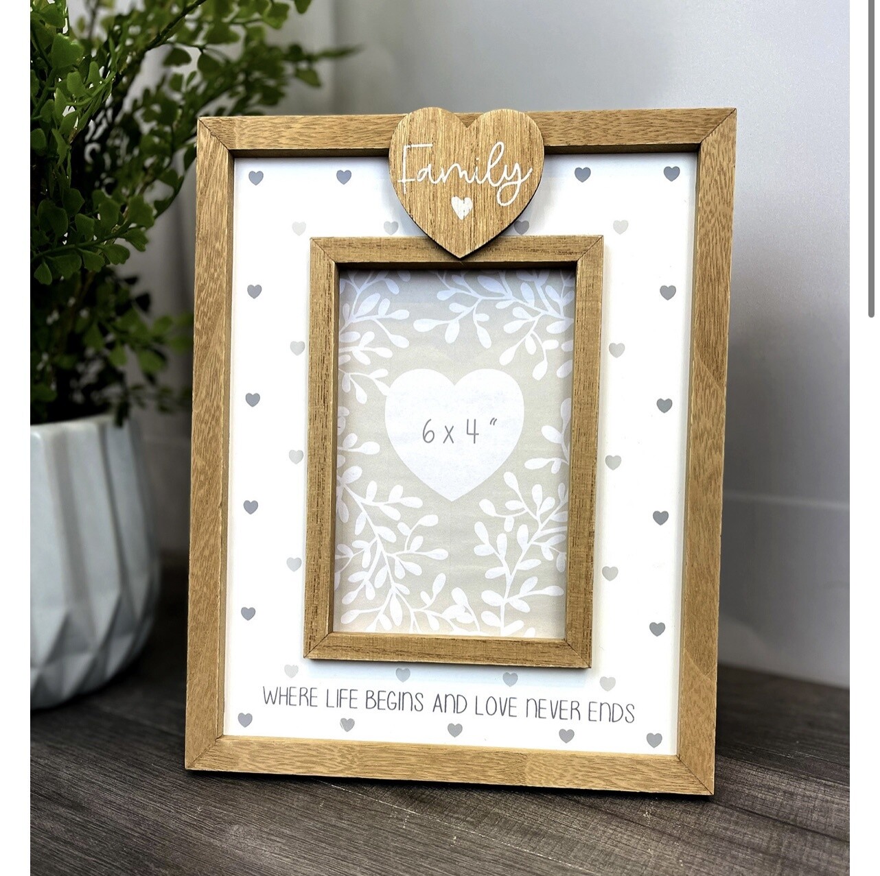 Family Wooden Photo Frame