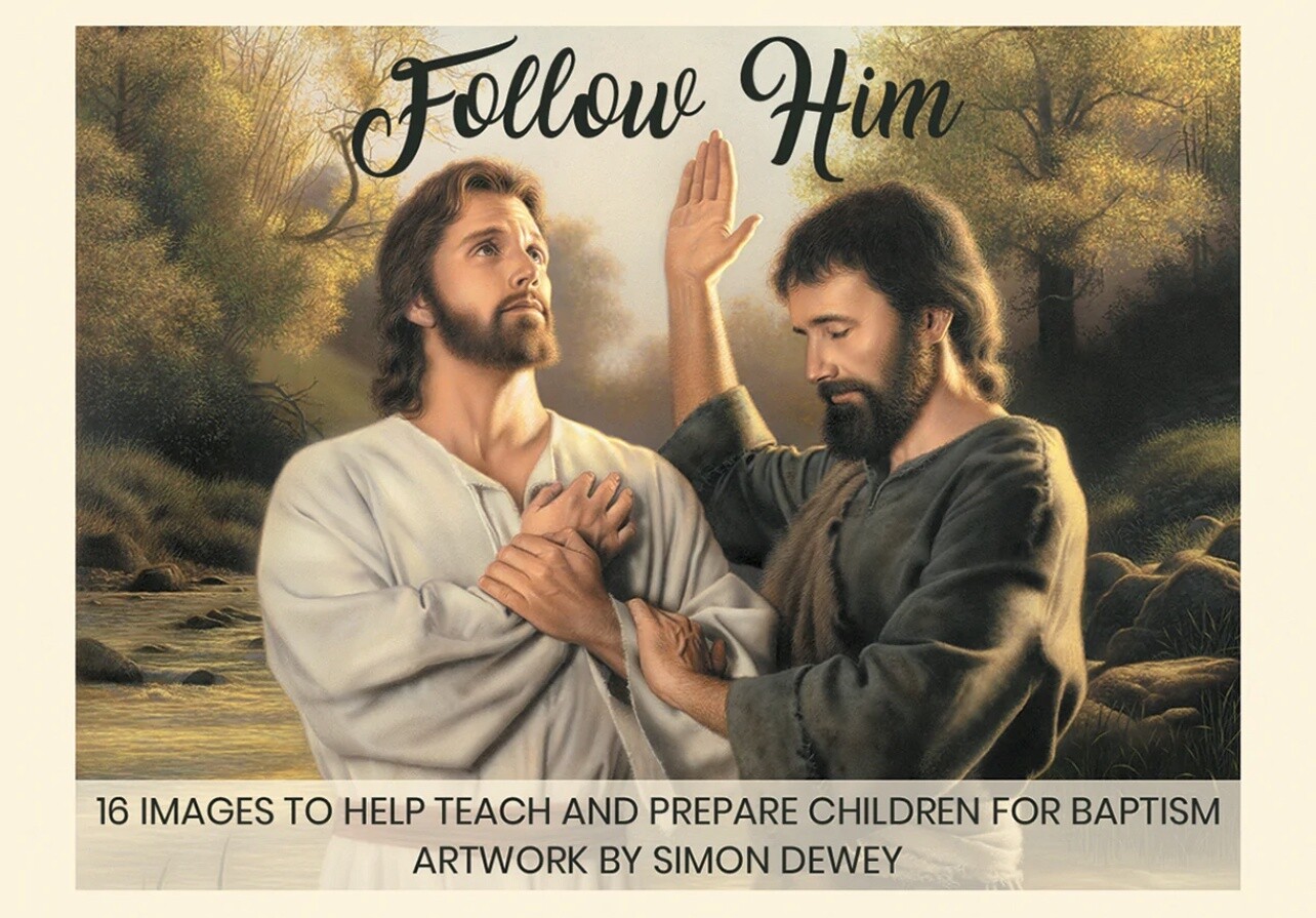 SIMON DEWEY - FOLLOW HIM MINICARD PACK BY SIMON DEWEY