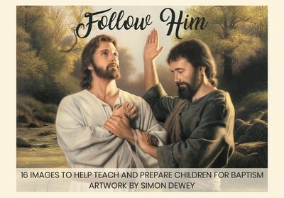 SIMON DEWEY - FOLLOW HIM MINICARD PACK BY SIMON DEWEY