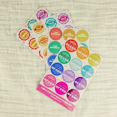 LDS Primary Stickers Bundle