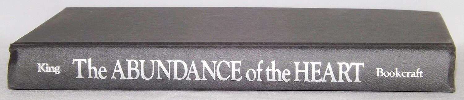 ***PRELOVED/SECOND HAND*** The abundance of the heart, King