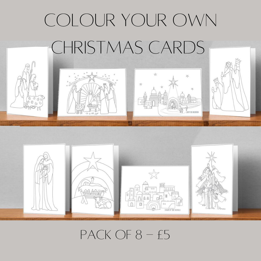 Nativity Colour In Card Pack