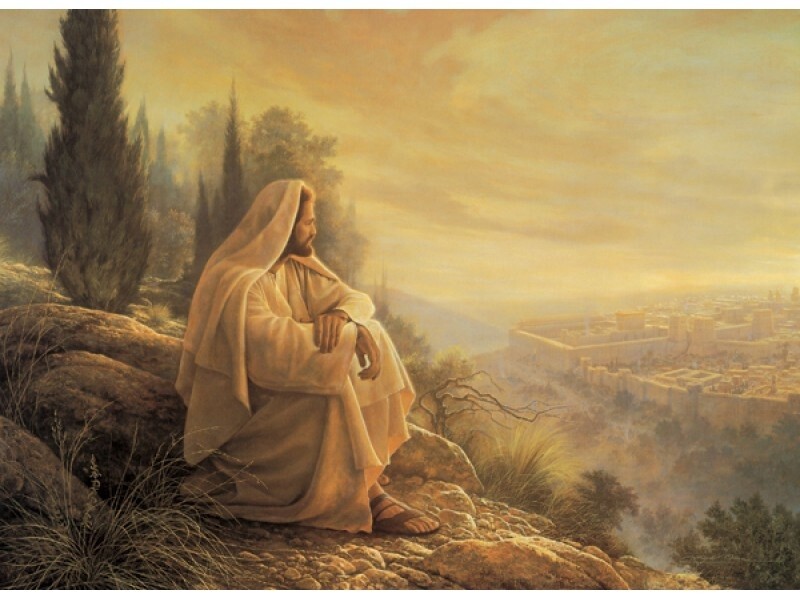 O Jerusalem (Spanish) - Greg Olsen, Recommend Holder