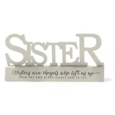 Sister Resin Sign