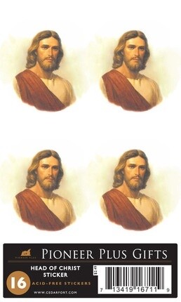 head of Christ stickers