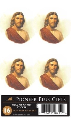 head of Christ stickers