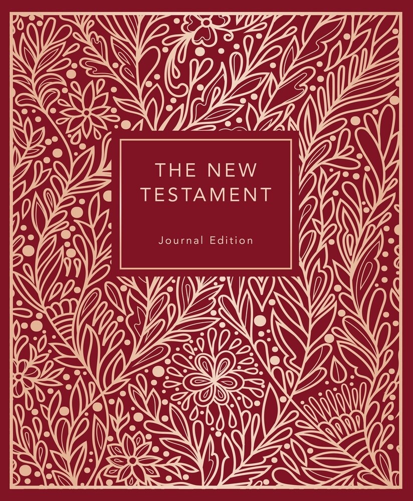 The New Testament, Journal Edition, Burgundy (Unlined)