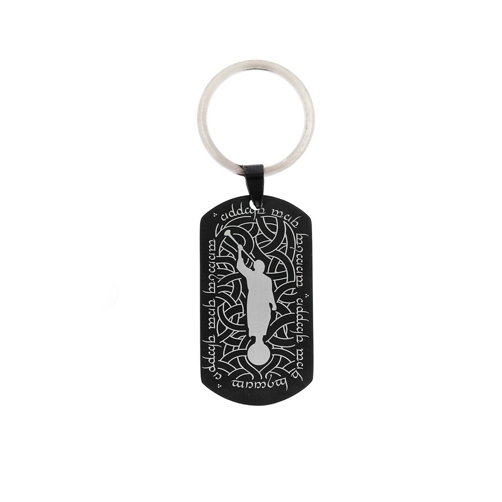 Elvish Angel Moroni Keychain