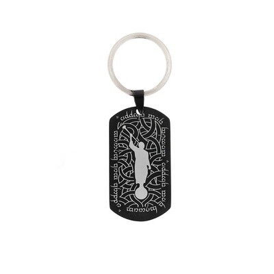 Elvish Angel Moroni Keychain