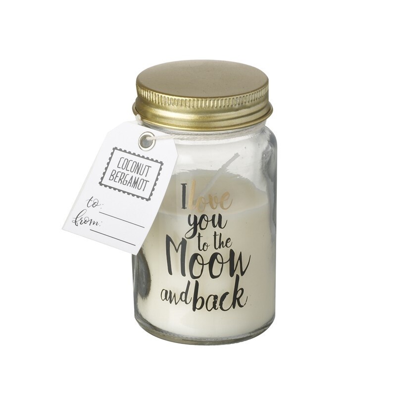 Moon &amp; Back Love Scented Candle