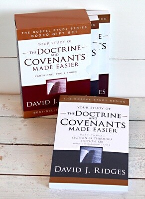 Your study of The Doctrine and Covenants Made Easier, Box set, David J Ridges