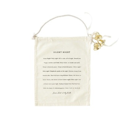 NAT927 - Silent Night Canvas Banner
