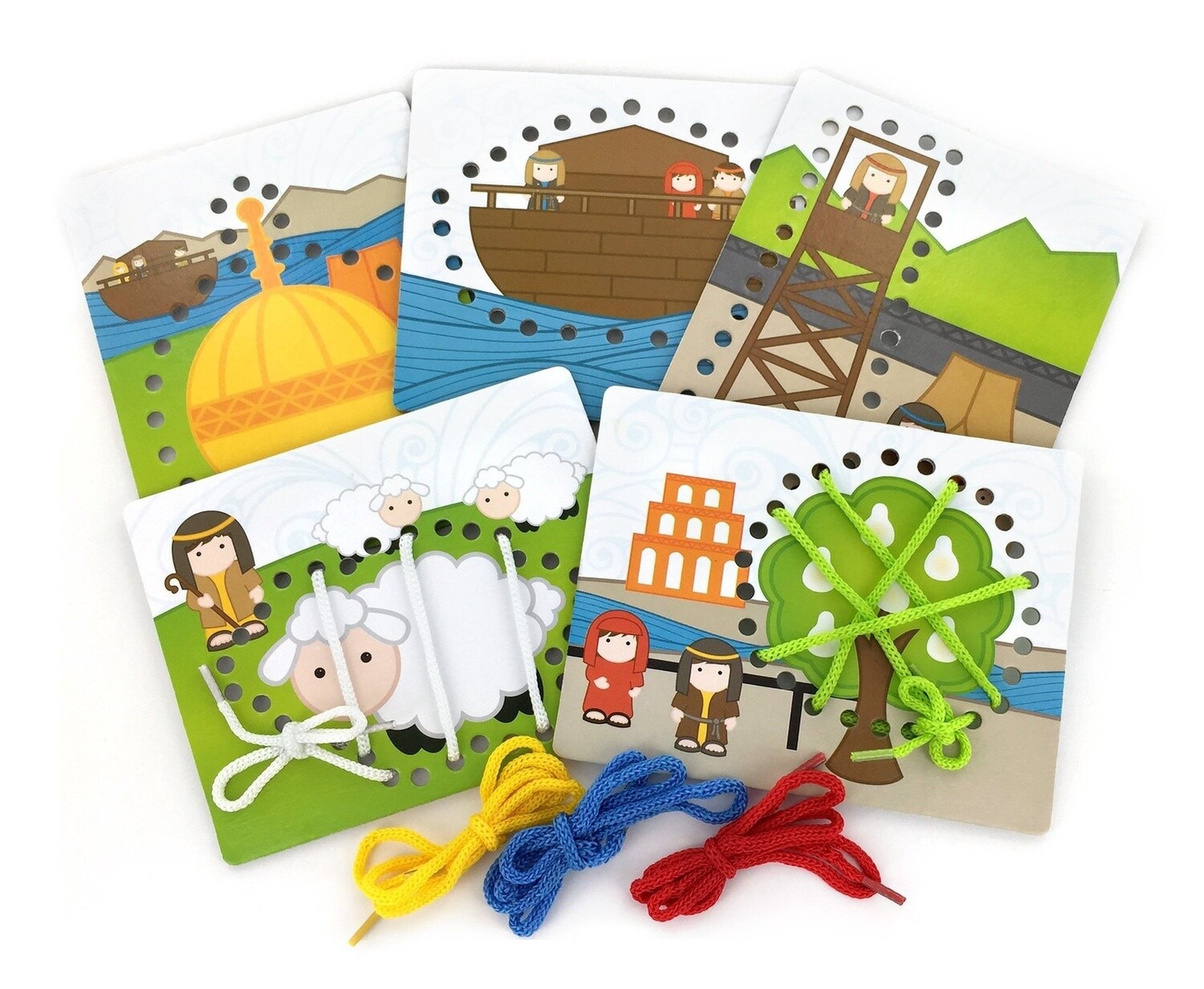 Book of Mormon Heroes Lacing Cards