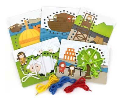 Book of Mormon Heroes Lacing Cards