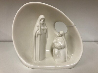 Accent Holy Family Cavern White (5&quot;x 6&quot;)