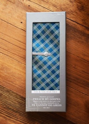 Elder Tie &amp; Tie Bar Gift Set
