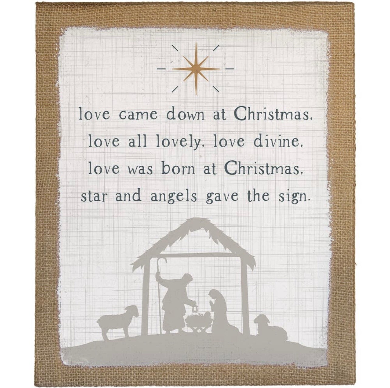 Love Came Down - Canvas Concepts 10&quot; x 12&quot;