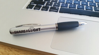 Share the Light Flashlight Pen