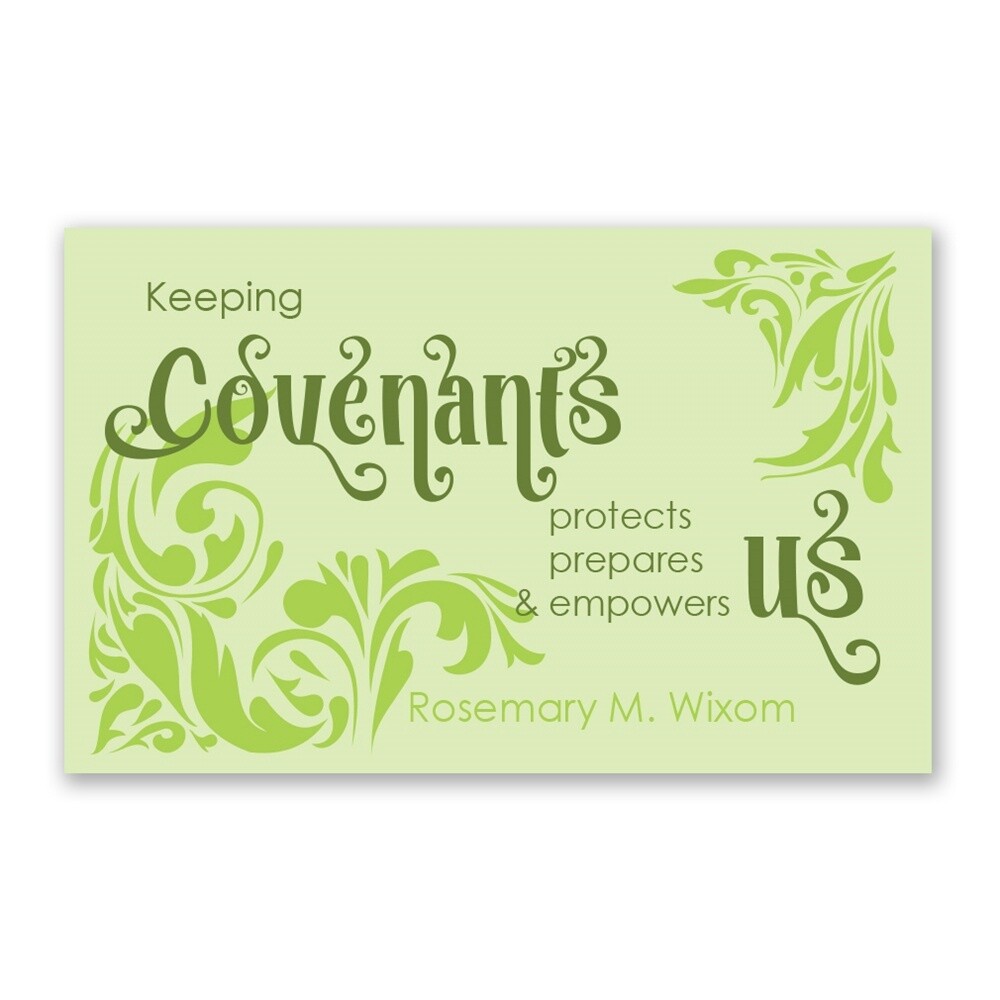Keeping Covenants , Recommend Holder
