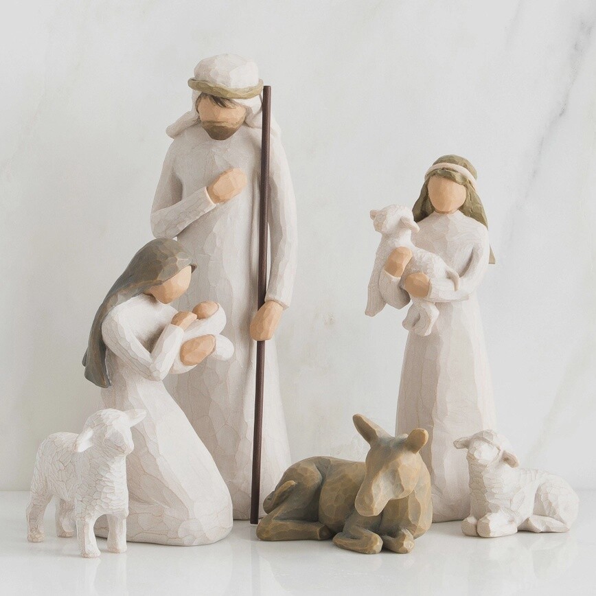 Holy Family Nativity Set by Willow Tree