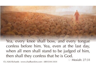 Every Knee Shall Bow - J. Kirk Richards, Recommend Holder
