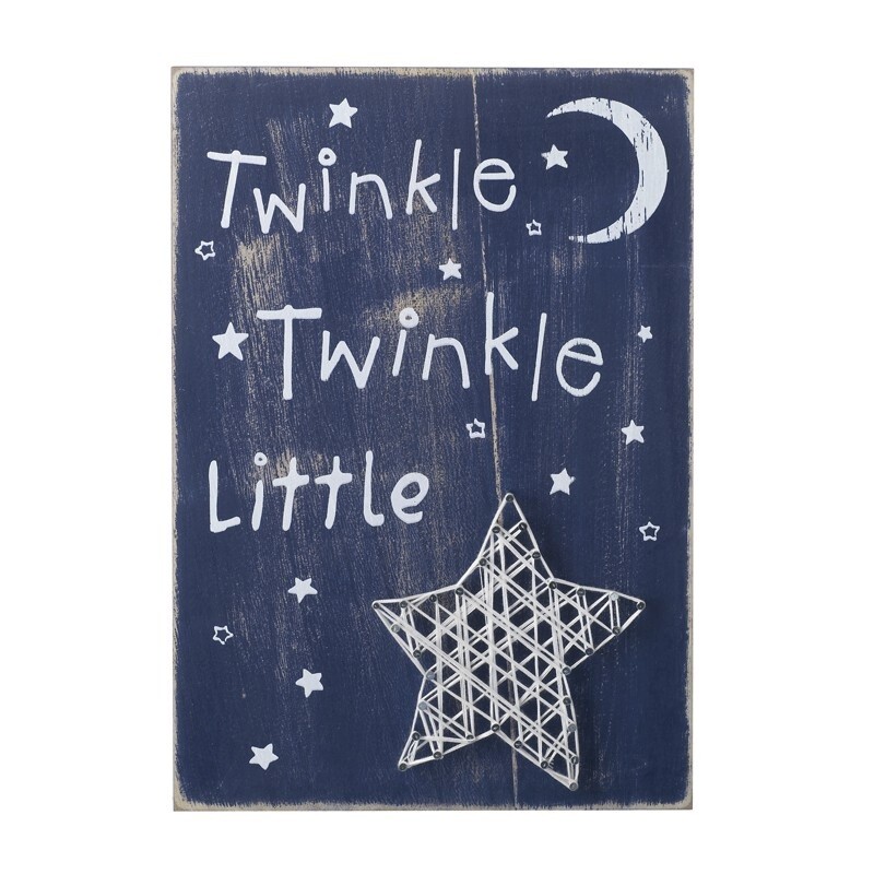 Twinkle Twinkle Little Star Wall Sign