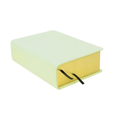 Hand-Bound Leather Quad - Mint Green