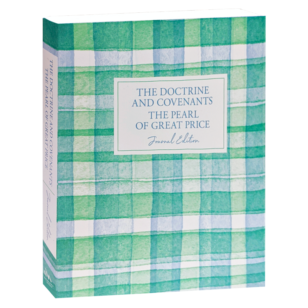 Plaid The Doctrine and Covenants and Pearl of Great Price, Journal Edition, by Deseret Book Company