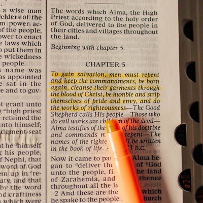 Scripture Gel Highlighters PACK OF 6