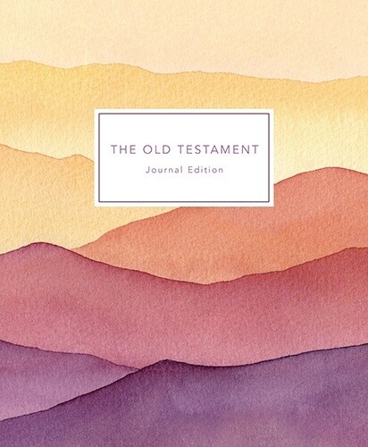 The Old Testament, Journal Edition, Patterned Unlined (No Index)