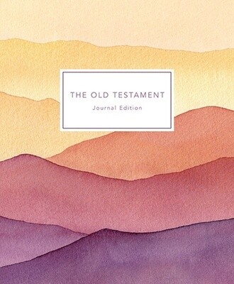 The Old Testament, Journal Edition, Patterned Unlined (No Index)