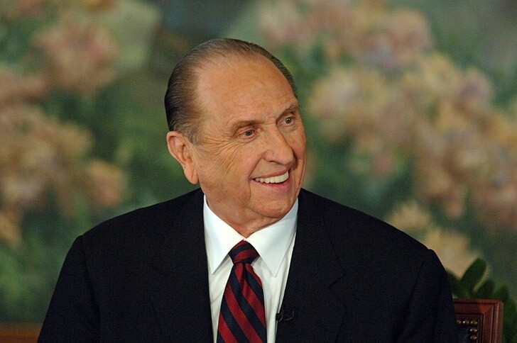 President Monson, by Scot Proctor. 5&quot;x 7&quot; Print