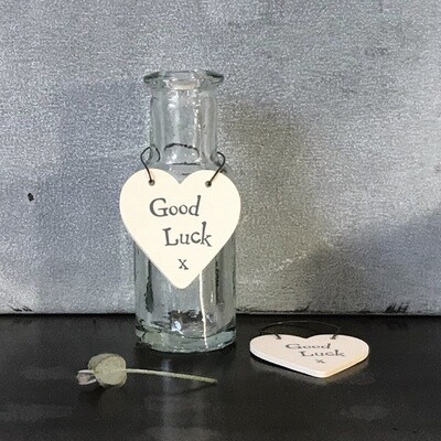 Little heart sign-Good luck