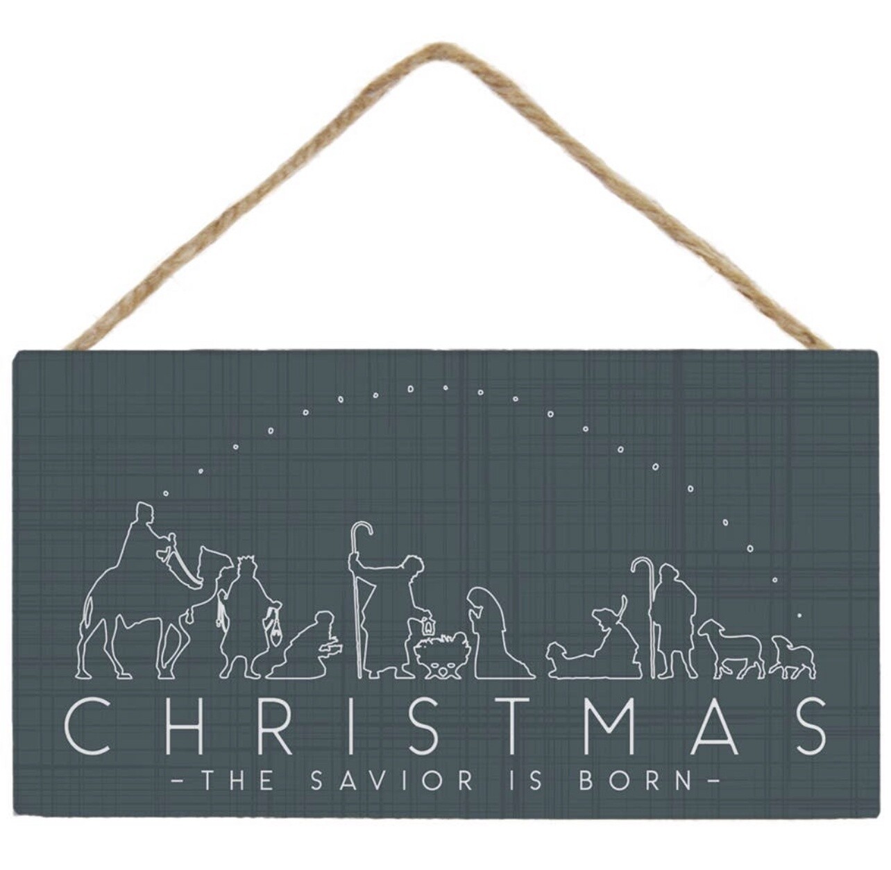 Christmas Savior Born - Petite Hanging Accents