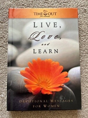 ***PRELOVED/SECOND HAND*** Live, Love, Learn, Devotional Messages for Women.