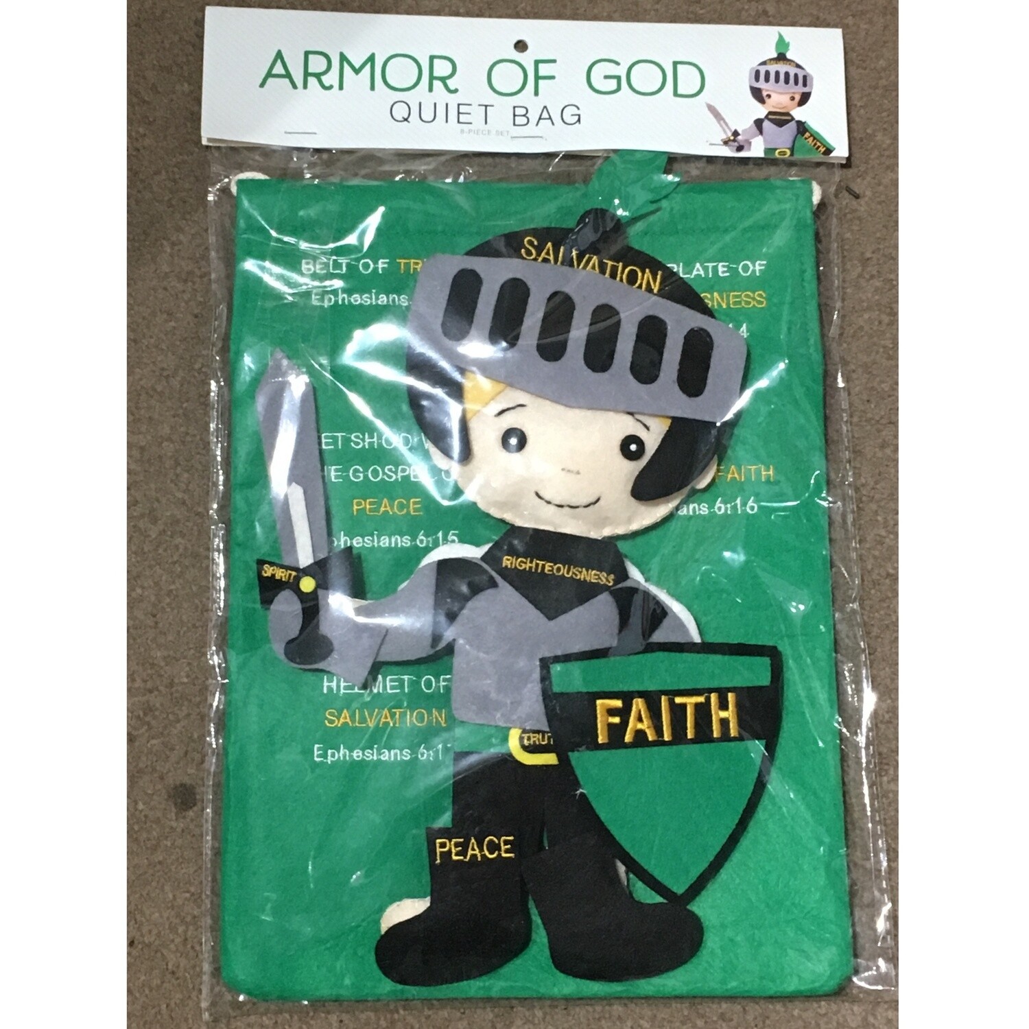 Armor Of God Quiet Bag Boy