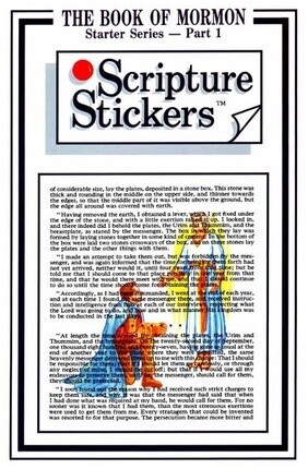 Scripture Stickers - Book of Mormon Part 1
