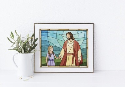 Walking with Jesus - A5 Print Only