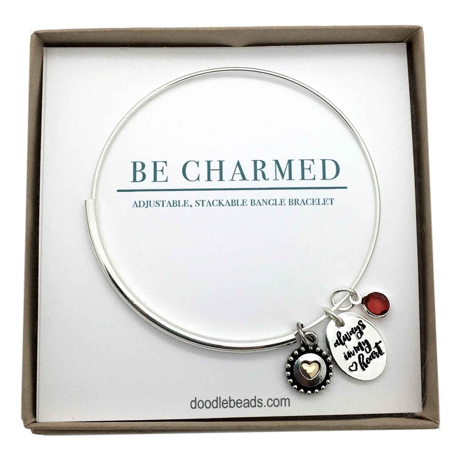 Be Charmed Always In My Heart Bracelet