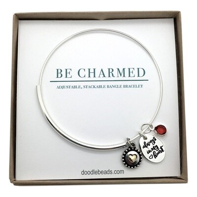 Be Charmed Always In My Heart Bracelet