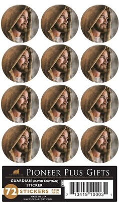 Guardian (David Bowman) Stickers - Small Round